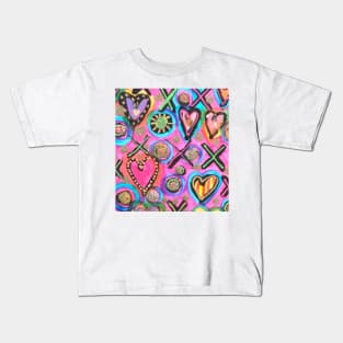 NEON LOVE Kids T-Shirt